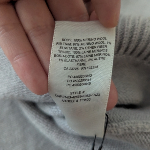 Babaton Merino Wool Half Zip - Picture 8 of 8